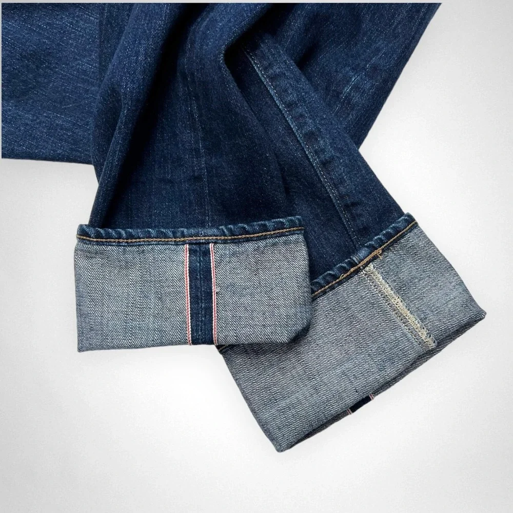 J. CREW 484 32 x‎ 34 Kaihara Denim Slim Fit Jeans Dark Wash Casual Streetwear